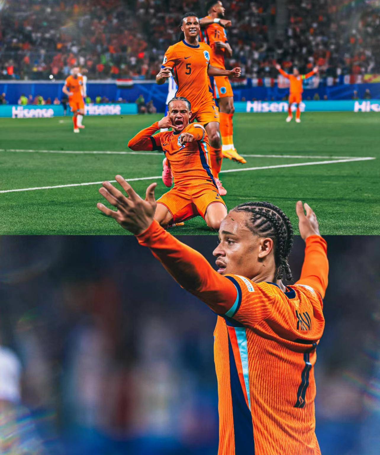 荷兰队扭转颓势,击败波兰队跻身淘汰赛 荷兰队扭转颓势,击败波兰队跻身淘汰赛