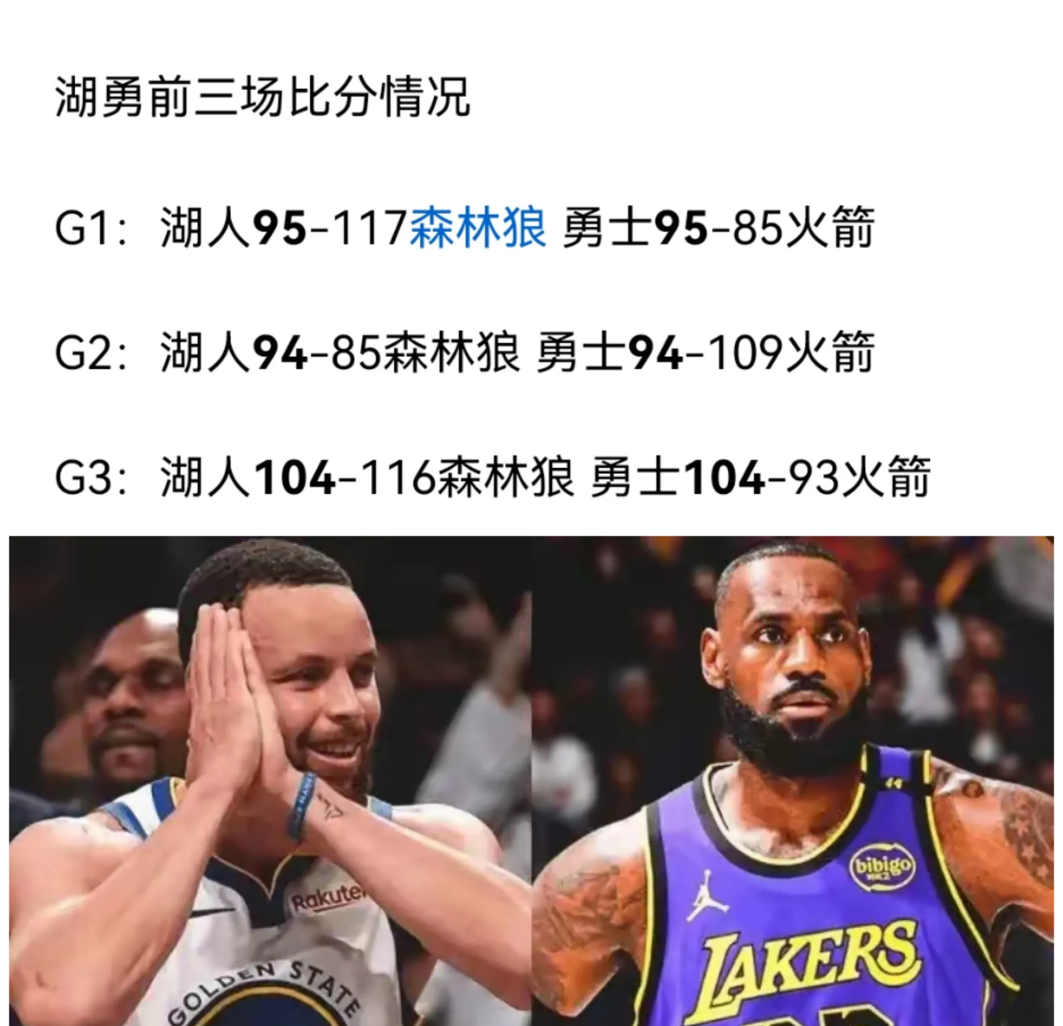 包含猛龙负勇士，两队高手比拼，胜负悬念久久的词条